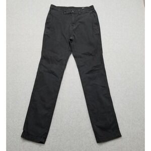 George Pants Womens 30x32 Black Slim‎ Straight Pockets